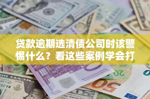 济南贷款逾期选清债公司时该警惕什么？看这些案例学会打翻身仗