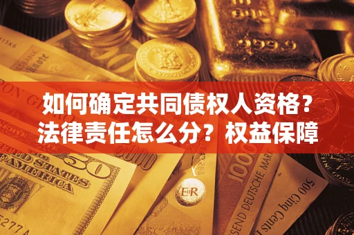 济南如何确定共同债权人资格？法律责任怎么分？权益保障技巧揭秘！