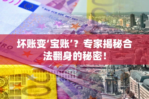 济南坏账变‘宝账’？专家揭秘合法翻身的秘密！