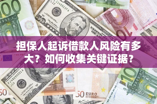 济南担保人起诉借款人风险有多大？如何收集关键证据？