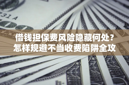 济南借钱担保费风险隐藏何处？怎样规避不当收费陷阱全攻略！
