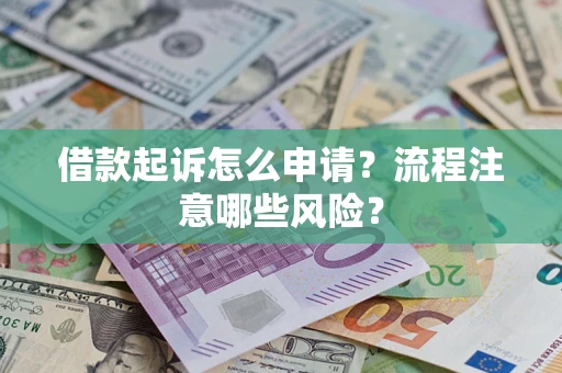 济南借款起诉怎么申请？流程注意哪些风险？
