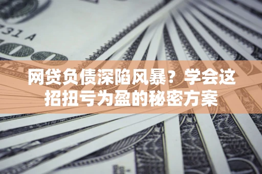 济南网贷负债深陷风暴？学会这招扭亏为盈的秘密方案